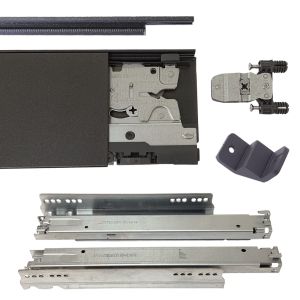 Hettich AvanTech YOU 4in High - 88lb Drawer System