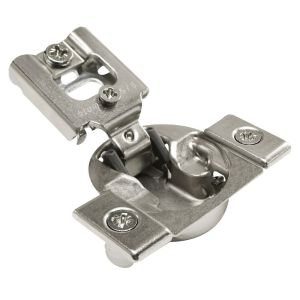 Blum 107° Compact 5/8" Overlay Self-Close Press-in hinge