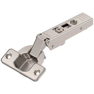 Blum 120° Clip Top Self-Closing, Straight-Arm, Screw-On Hinge