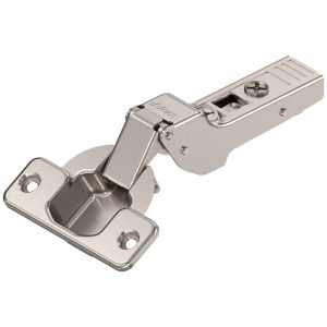 Blum 120° Clip Top Self-Closing, Half-Cranked, Screw-On Hinge