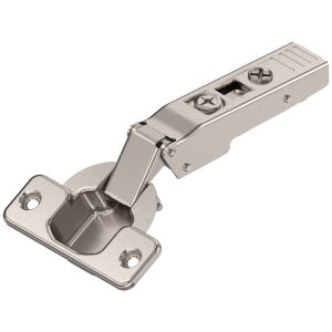 Blum 120°+ Clip Top Self-Closing, Straight-Arm, Screw-On Hinge