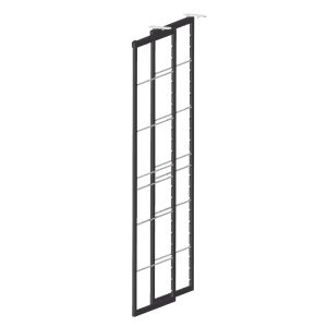 DryAway 24in Deep 2-Frame Laundry Drying System Black