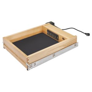 Rev-A-Shelf 16.5Wx21Dx4.5H Charging Drawer 120V