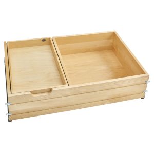 Rev-A-Shelf 4WTCDD-876HFLSC-1 Tiered Deep Drawer w/ BLUMOTION Soft-Close for Full Access 36"