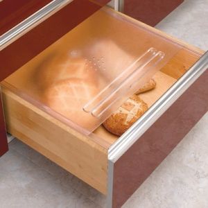Rev-A-Shelf Bread Drawer Covers 16-3/4" W translucent