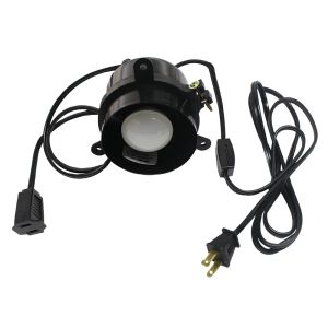 Specialty Lighting Ring Mount Can Light w/Switch Black