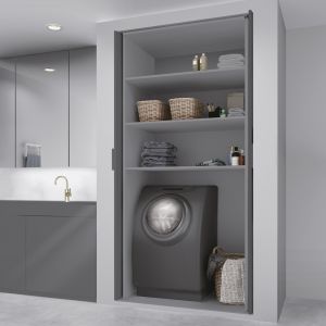 Sugatsune Soft-Close Inset Pocket Door System Door Height 63in - 78-3/4in