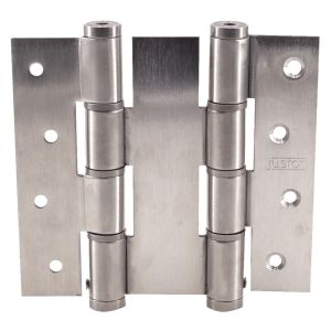 Sugatsune Double Action Spring Hinge 5-1/4in W x 4-3/4in H Satin Stainless