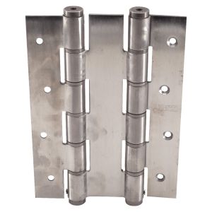 Sugatsune Double Action Spring Hinge 5-1/4in W x 4-3/4in H Satin Stainless