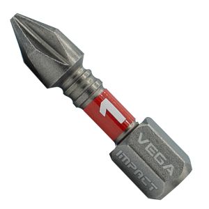 Vega Impactech #1 Phillips Insert Bit 1in