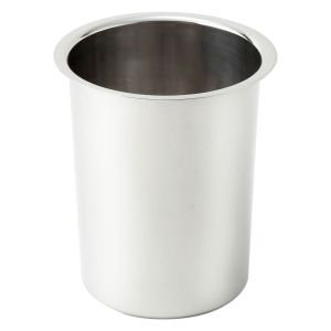 Canister Stainless Steel 1.25 Quart 5in x 6in