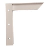 A & M Concealed Shelf Support Bracket White
