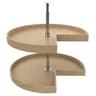 Rev-A-Shelf Solid Maple Band Kidney Susan Set 28"