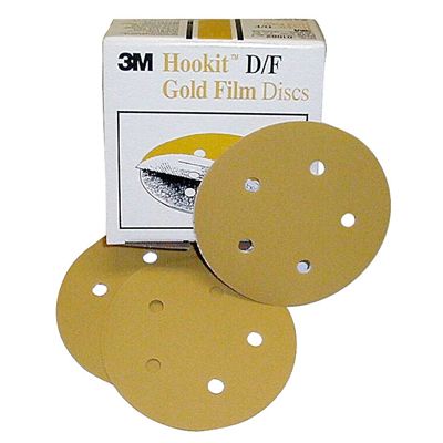 3M 255L 5" with 5 Hole 80 Grit Hookit Disc