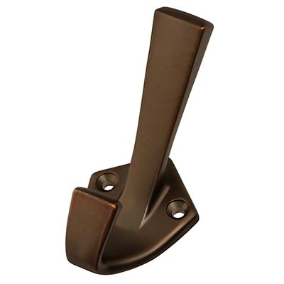 Belwith P25020-RB Double Hook 3/4" C/C Refined Bronze