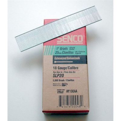 Senco Slight Head 18 Gauge Brad Nails 1"
