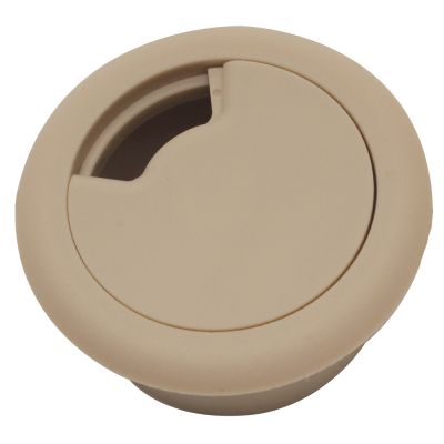Custom Accents Cable Hole Grommet 2-3/8" beige