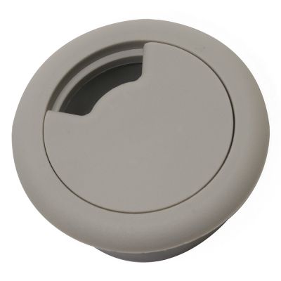 Custom Accents Cable Hole Grommet 3-1/8" battleship gray
