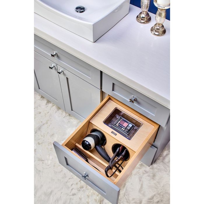 Rev-A-Shelf Vanity Drawer Insert Maple 4VDI-18-1