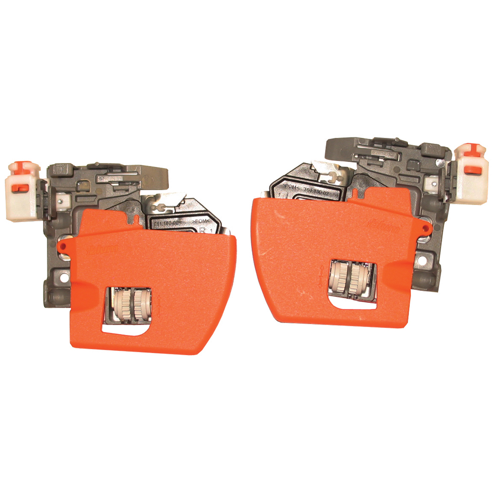 locking device for blum tandem runners to be used with inset or servo drive equipped drawers